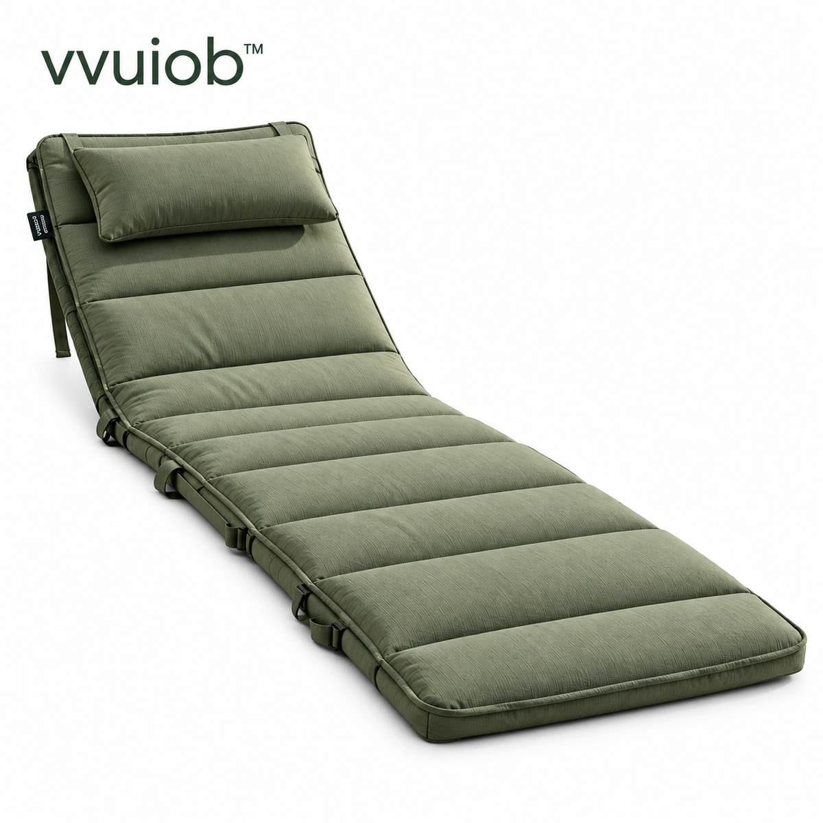 vvuiob™ CloudRest Outdoor Lounge Mat – Portable Cushioned Picnic & Camping Relaxation Pad